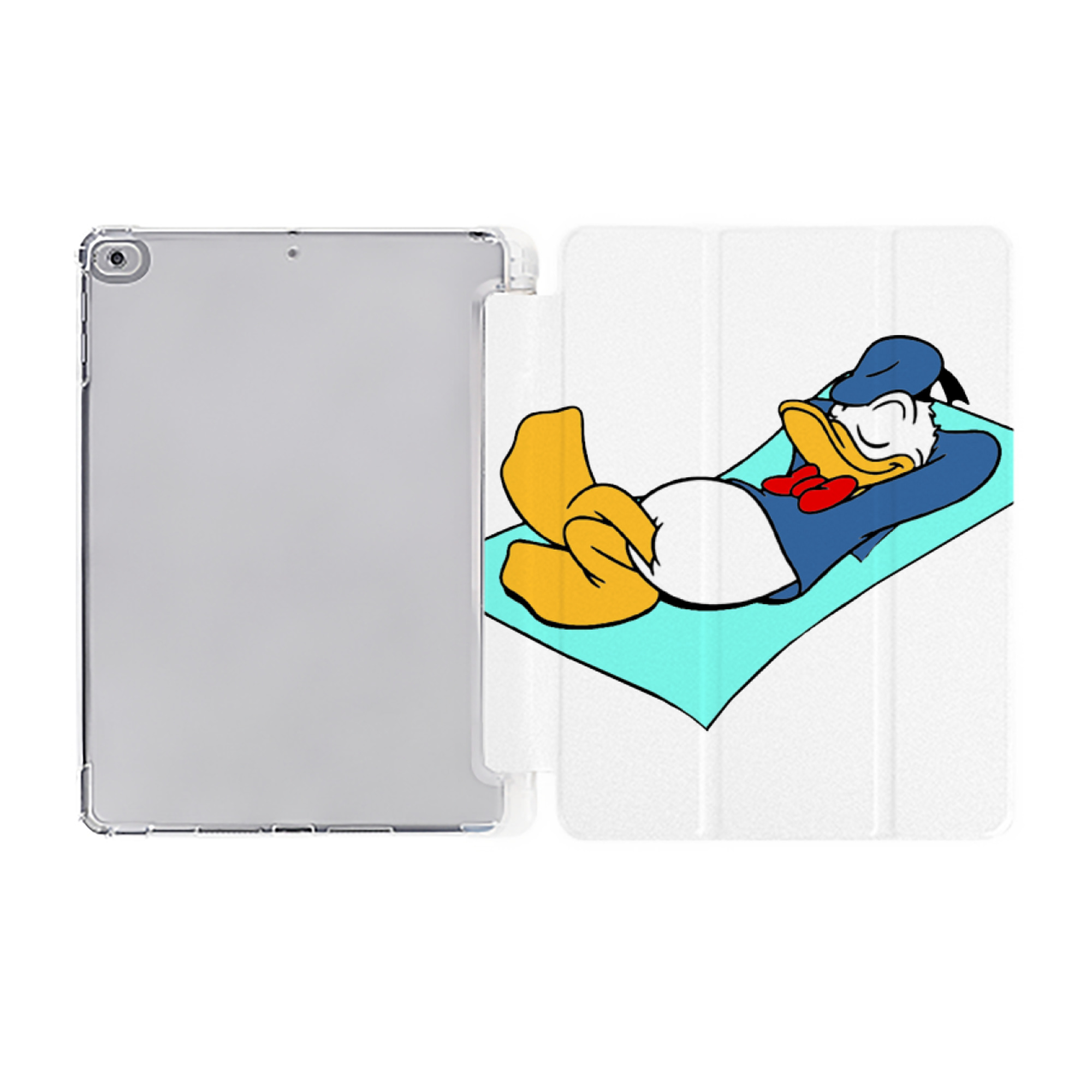 ミッキーマウス Mickey Mouse IPad ケース ペン収納付き 三つ折りスタンド PUレザー×シリコン 対応機種9.5/10.5/10.9インチ